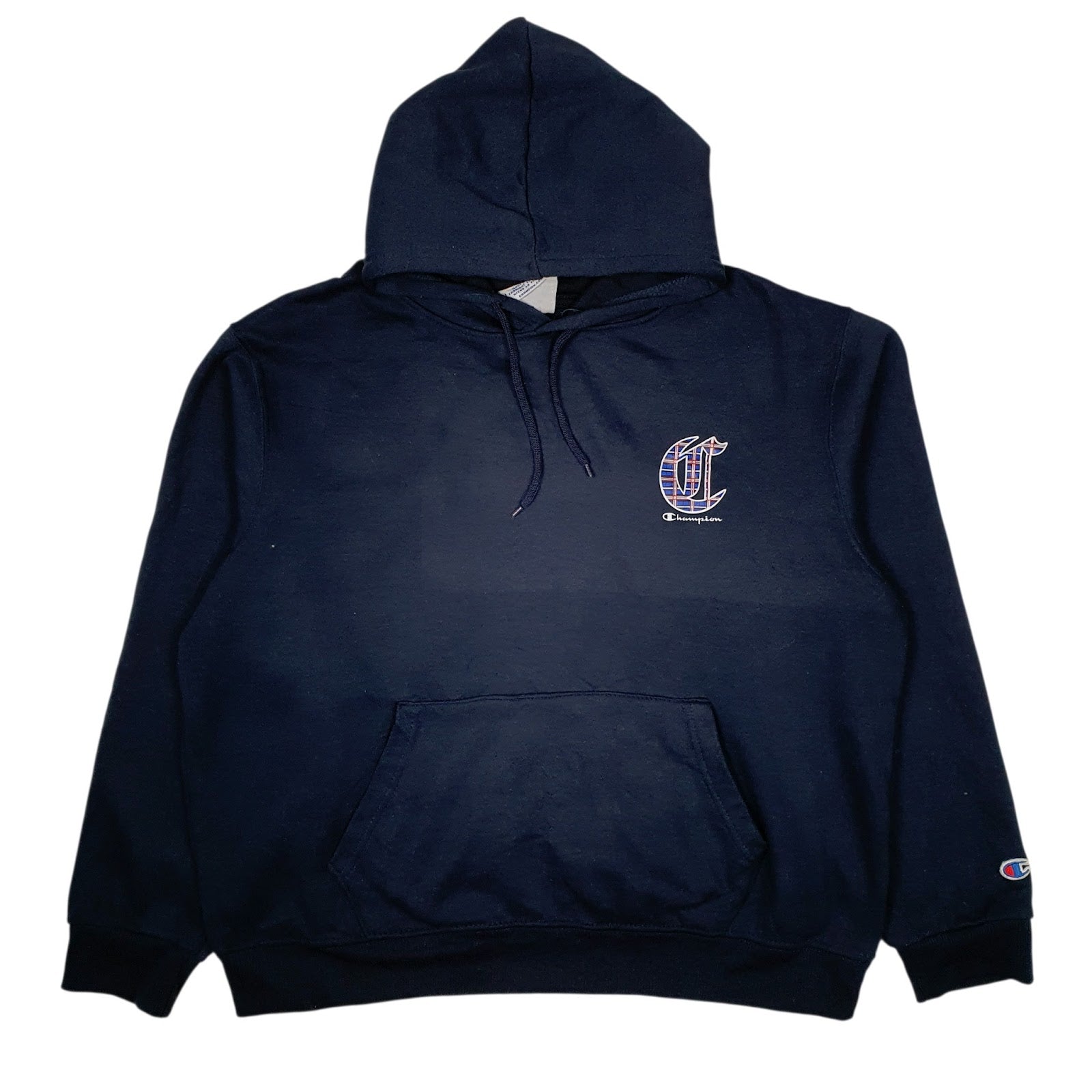 Mens Navy Champion  Hoodie Jumper