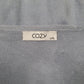 Womens Blue Cozy  Crewneck Jumper