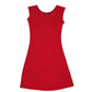 Womens Red Colmar  Sleeveless Dress