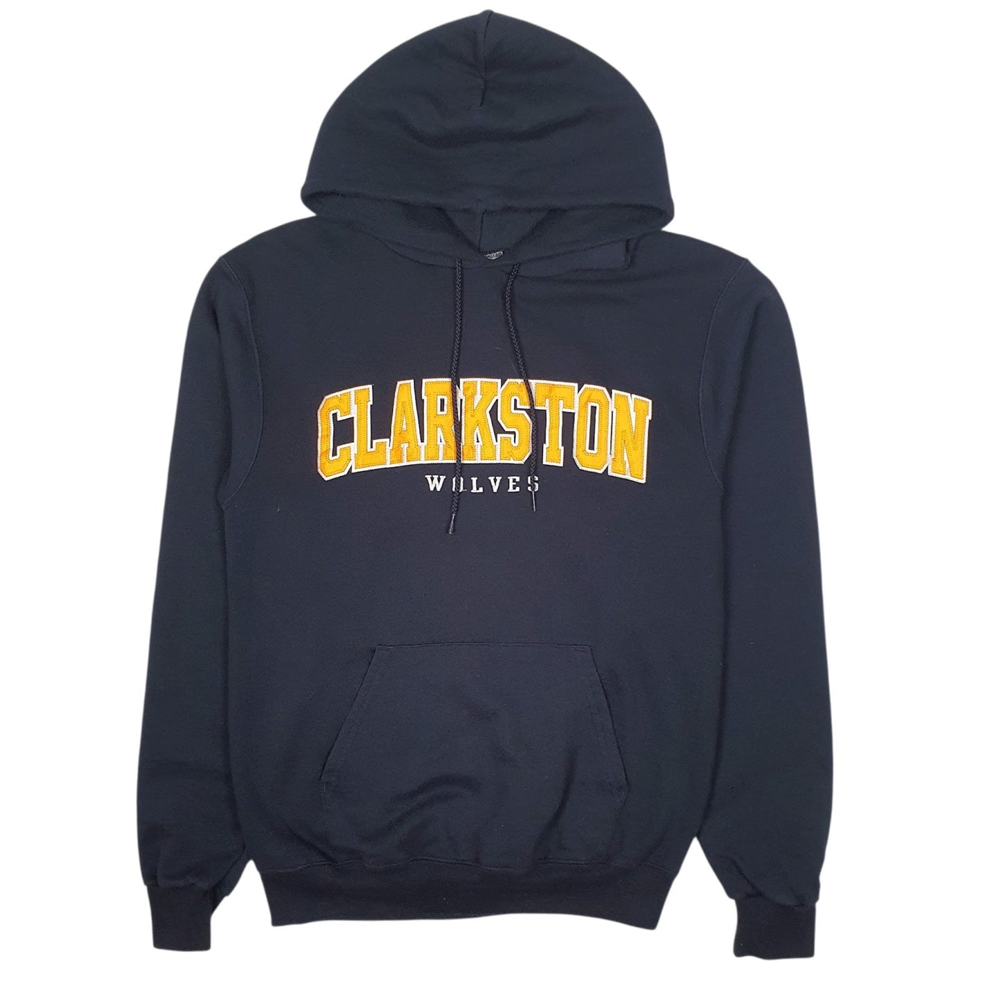 Mens Navy Champion Clarkson Wolves Hoodie Jumper