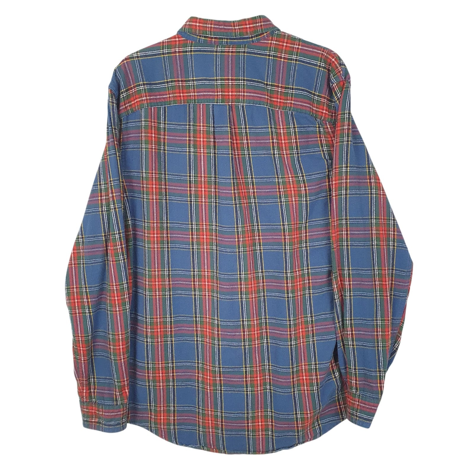 Mens Blue L.L.Bean Flannel  Shirt