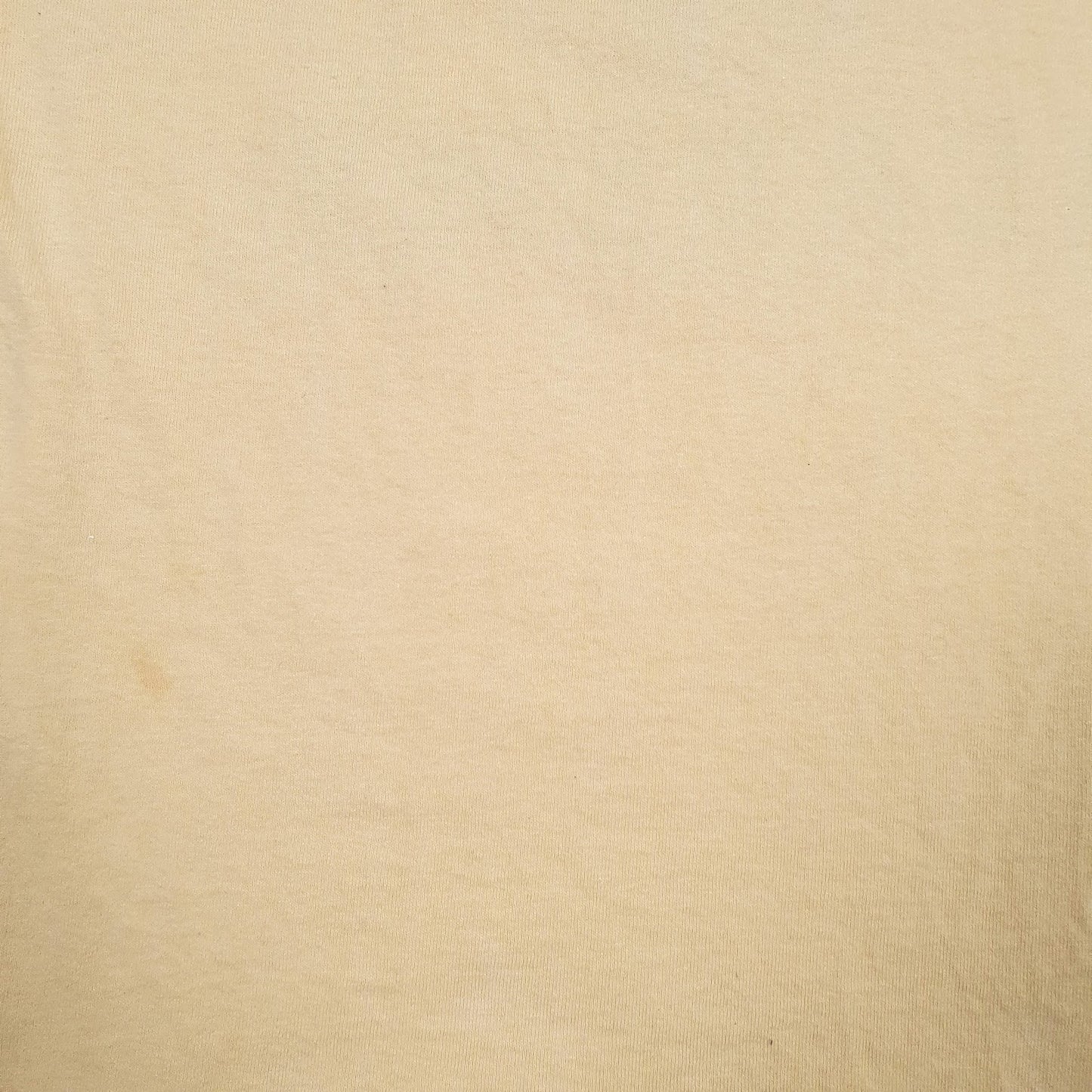 Mens Yellow Gildan   T Shirt