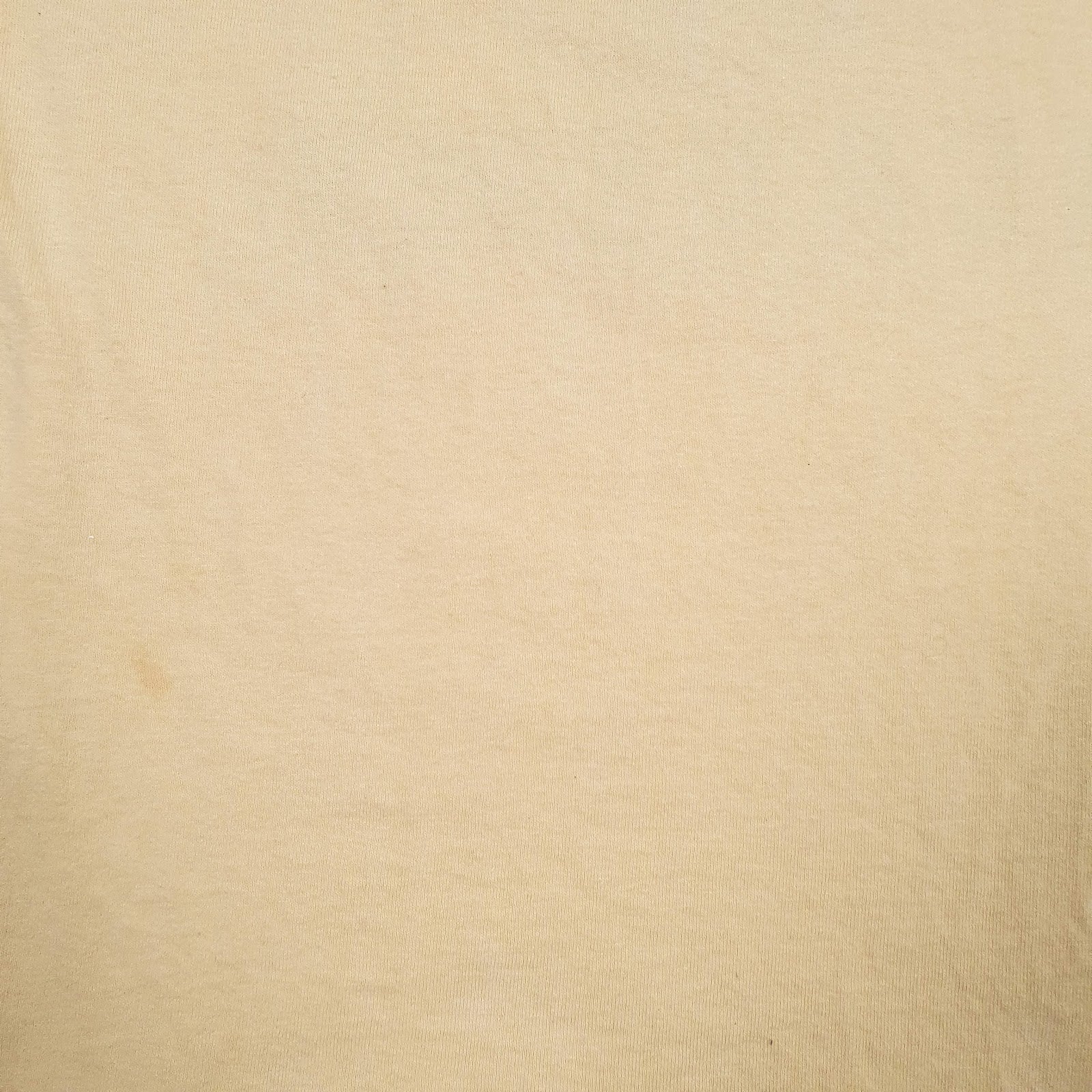 Mens Yellow Gildan   T Shirt