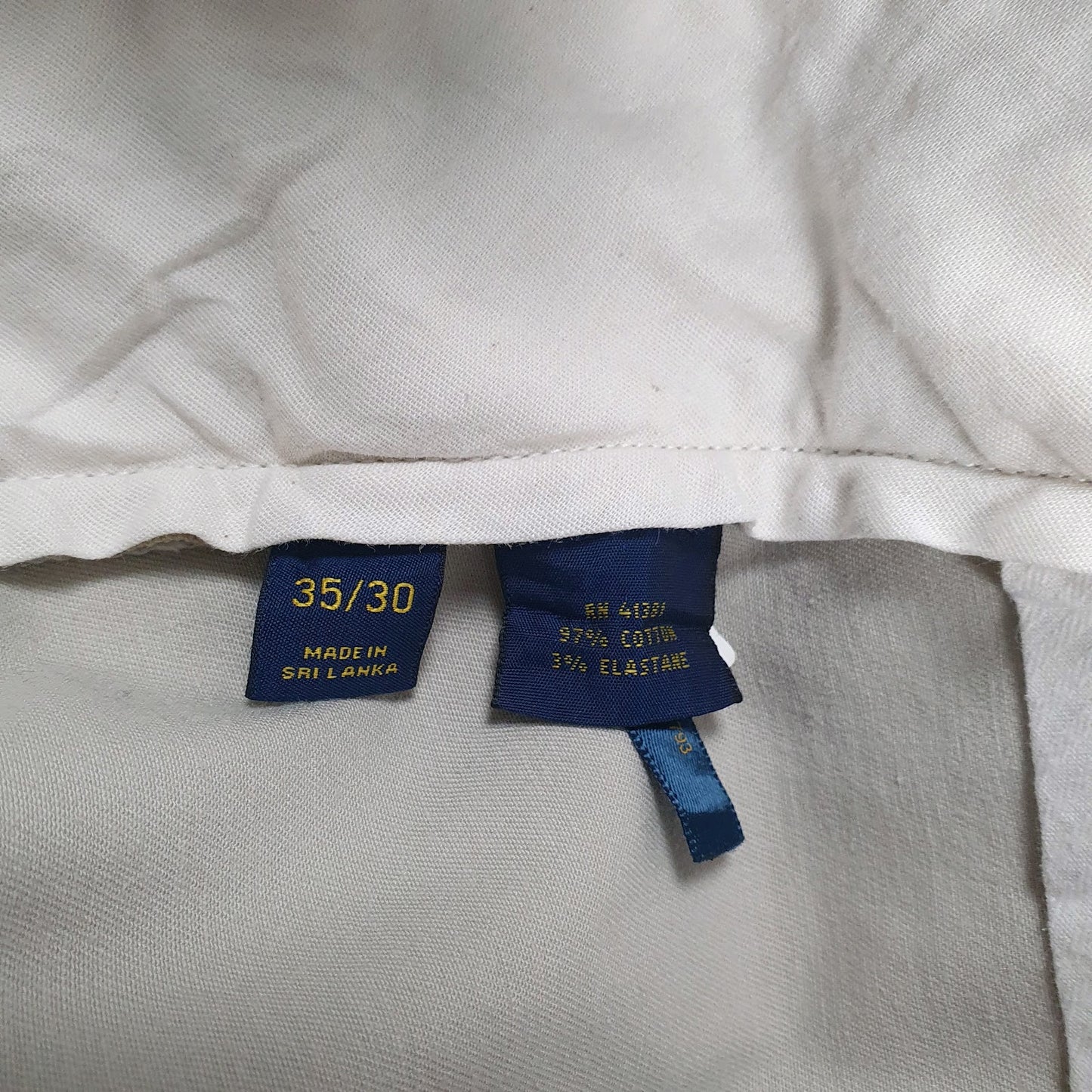 Mens Beige Polo Ralph Lauren   Trousers