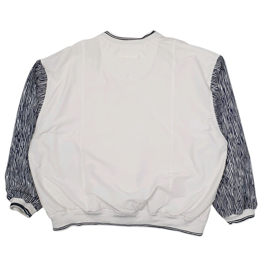 Womens White Nike Vintage 90s Running Hoodie Coat