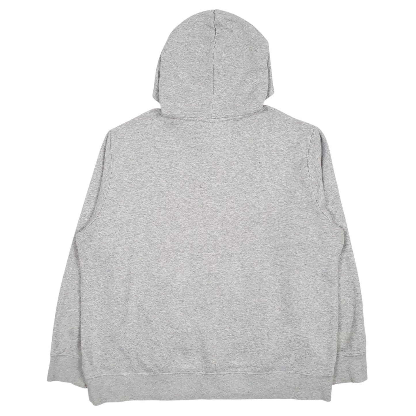Mens Grey Reebok Spellout Hoodie Jumper