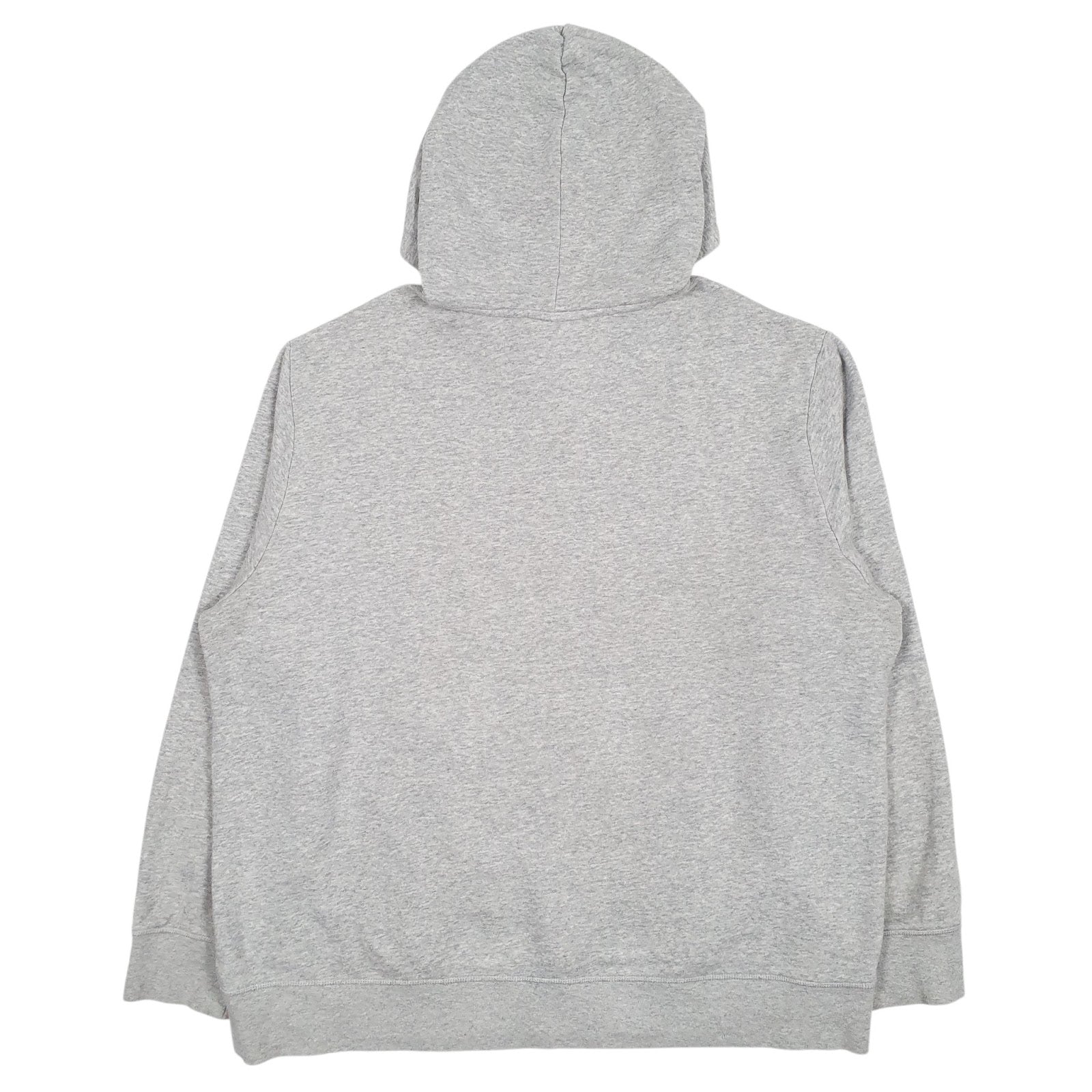 Mens Grey Reebok Spellout Hoodie Jumper