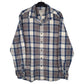 Mens Brown L.L.Bean Flannel Long Sleeve Shirt