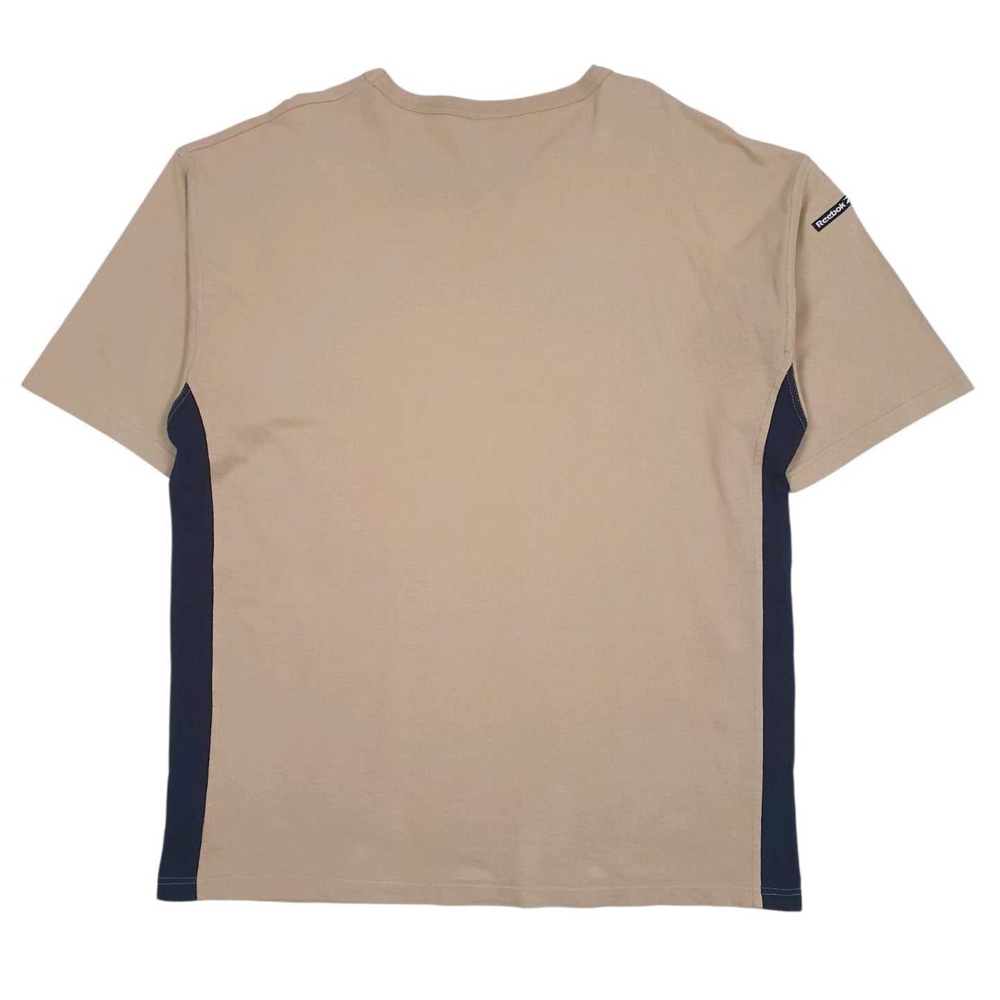 Mens Brown Reebok Spellout  T Shirt