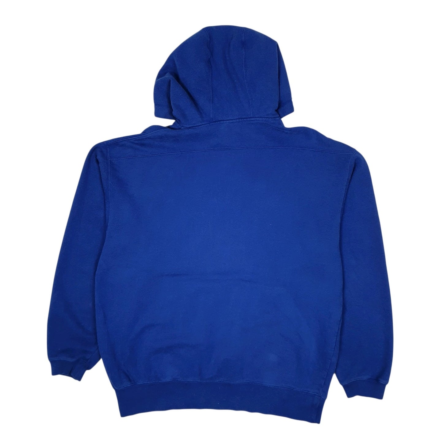 Mens Blue Adidas New York Mets MLB Baseball Vintage 2000s Hoodie Jumper
