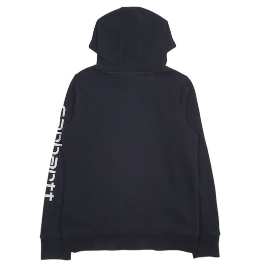 Womens Black Carhartt  Hoodie Jumper