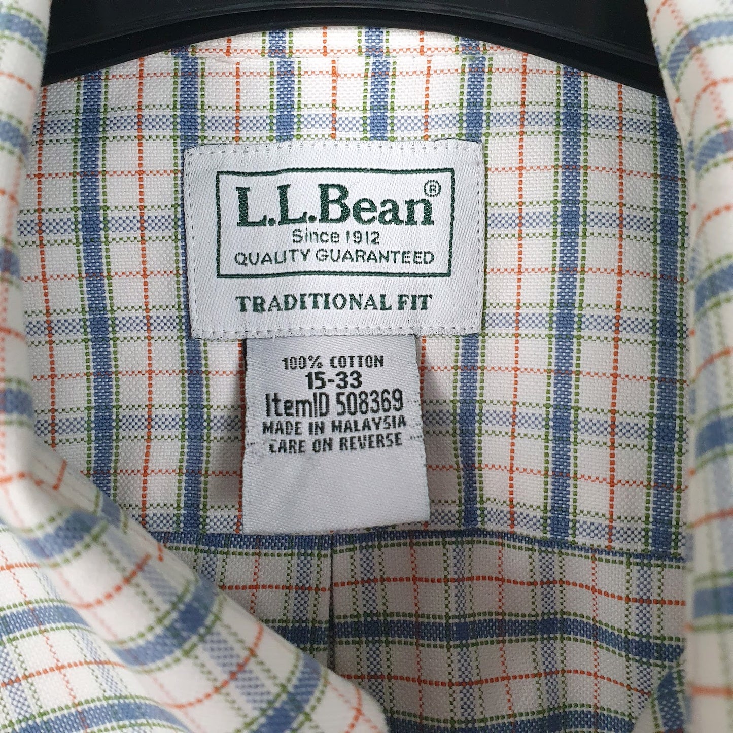 Mens White L.L.Bean   Shirt