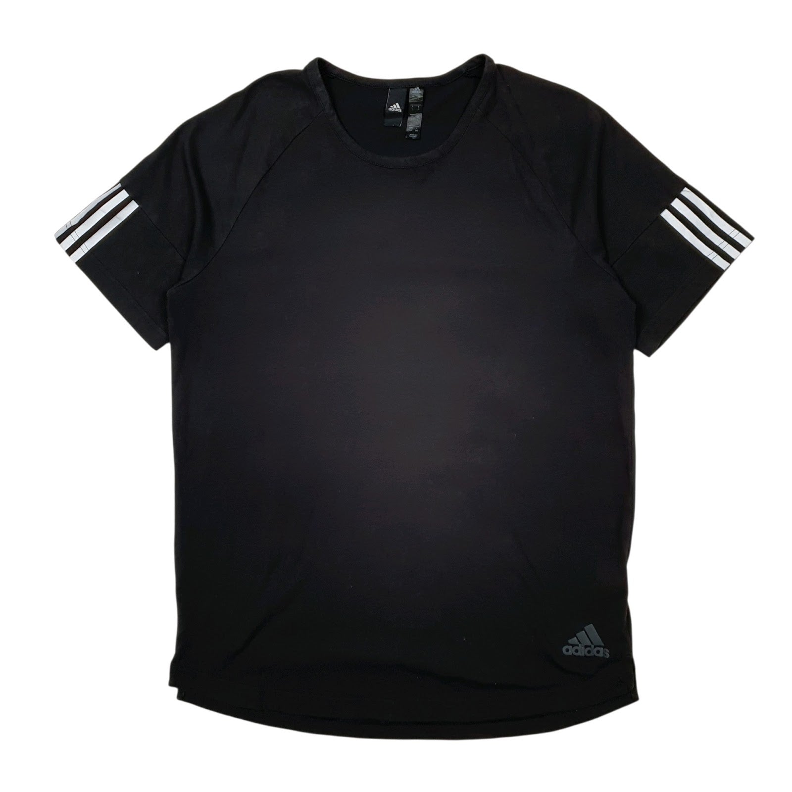 Mens Black Adidas  Short Sleeve T Shirt