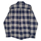 Mens Grey Eddie Bauer Flannel  Shirt