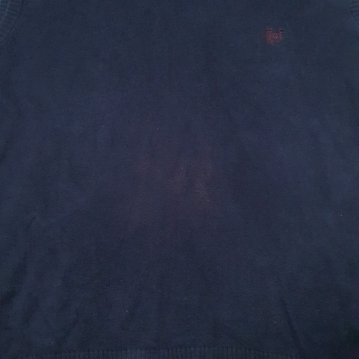 Mens Navy Chaps  Vest Jumper
