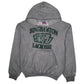 Mens Grey Champion Binghampton Lacrosse Hoodie Jumper