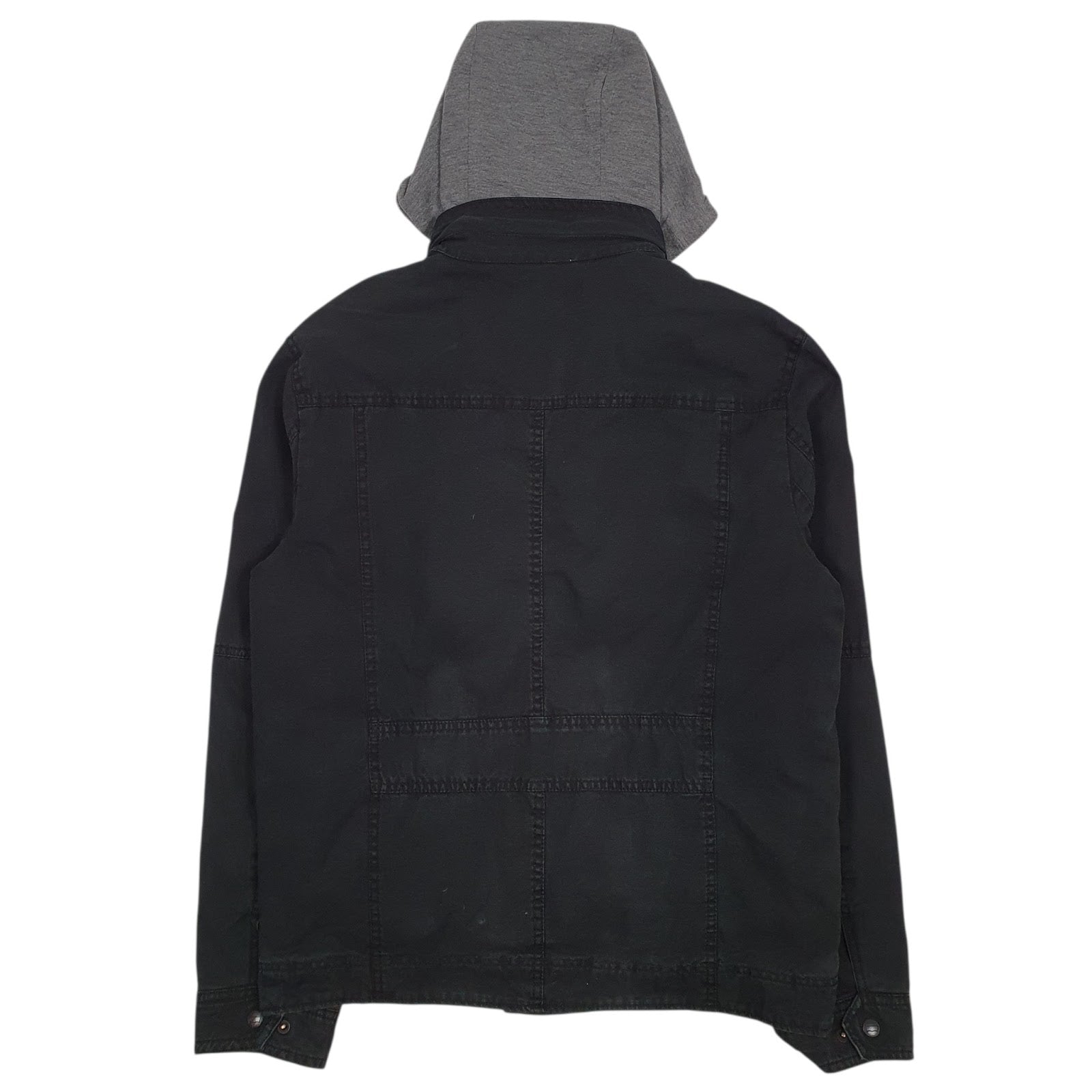 Mens Black Levis Sherpa Lined  Coat