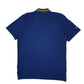 Mens Blue Ayrton Senna F1  Polo Shirt