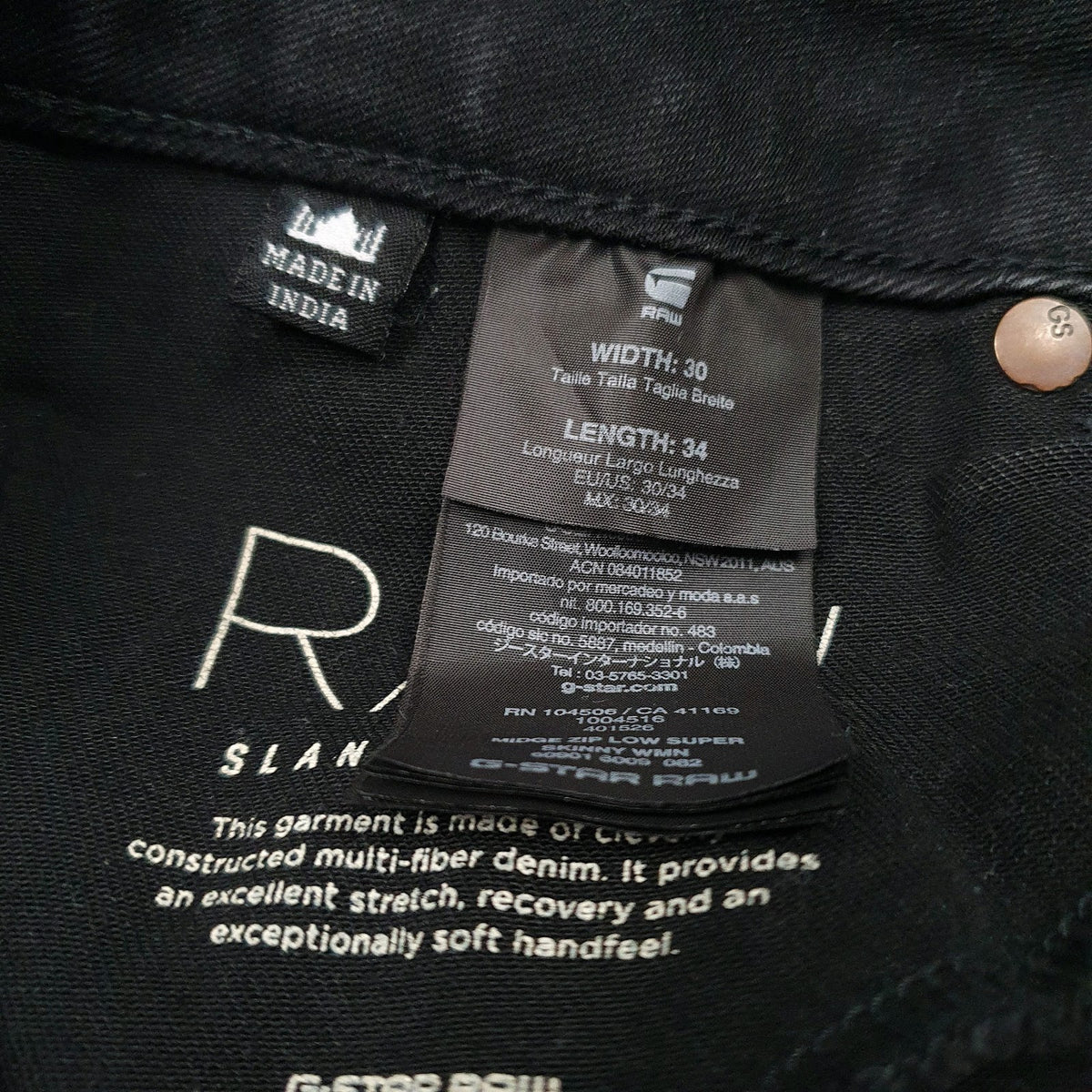 Womens Grey G-Star   Jeans