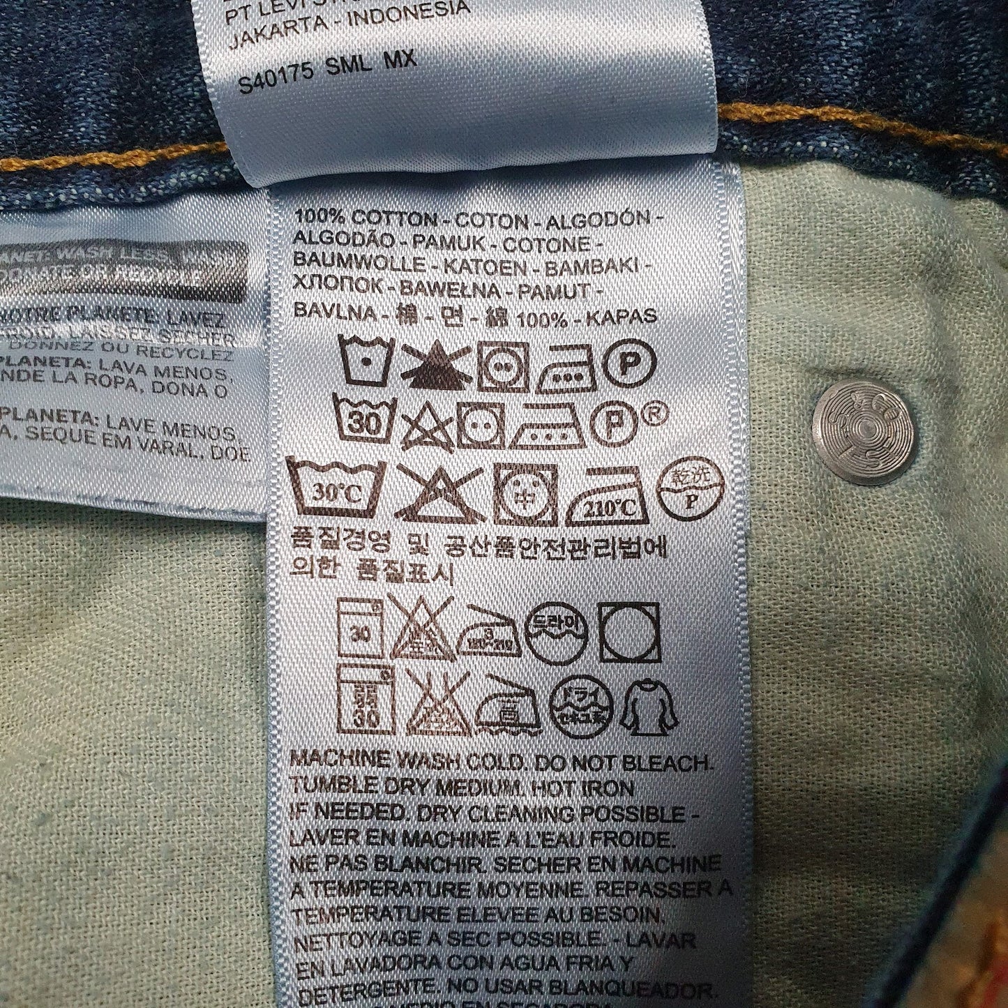 Mens Blue Levis   Jeans