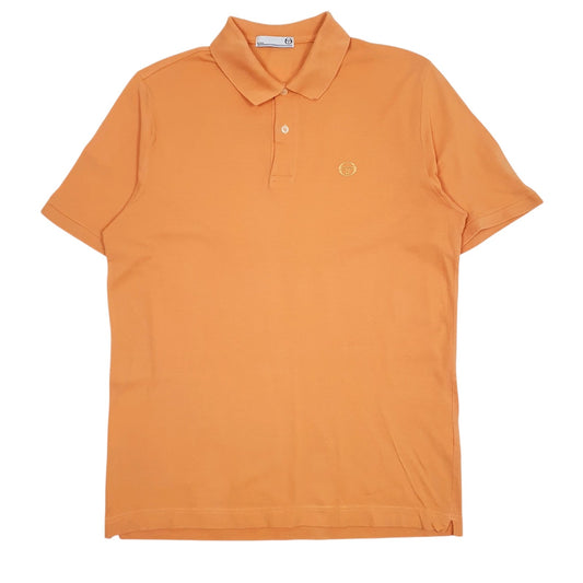 Mens Orange Sergio Tacchini  Short Sleeve Polo Shirt