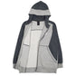 Mens Grey Adidas Real Madrid Full Zip Jumper
