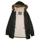 Womens Green Levis Sherpa Lined  Coat