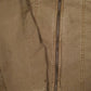 Mens Brown Levis Type 3 Canvas Bomber Windbreaker  Coat