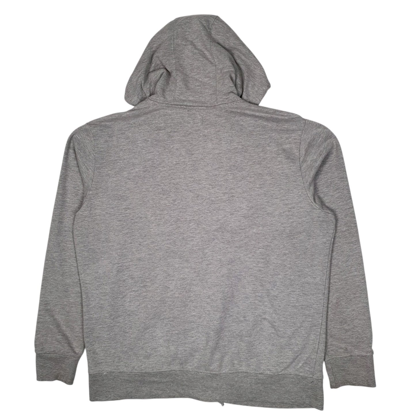 Mens Grey Champion Hoodie Full Zip Jumper
