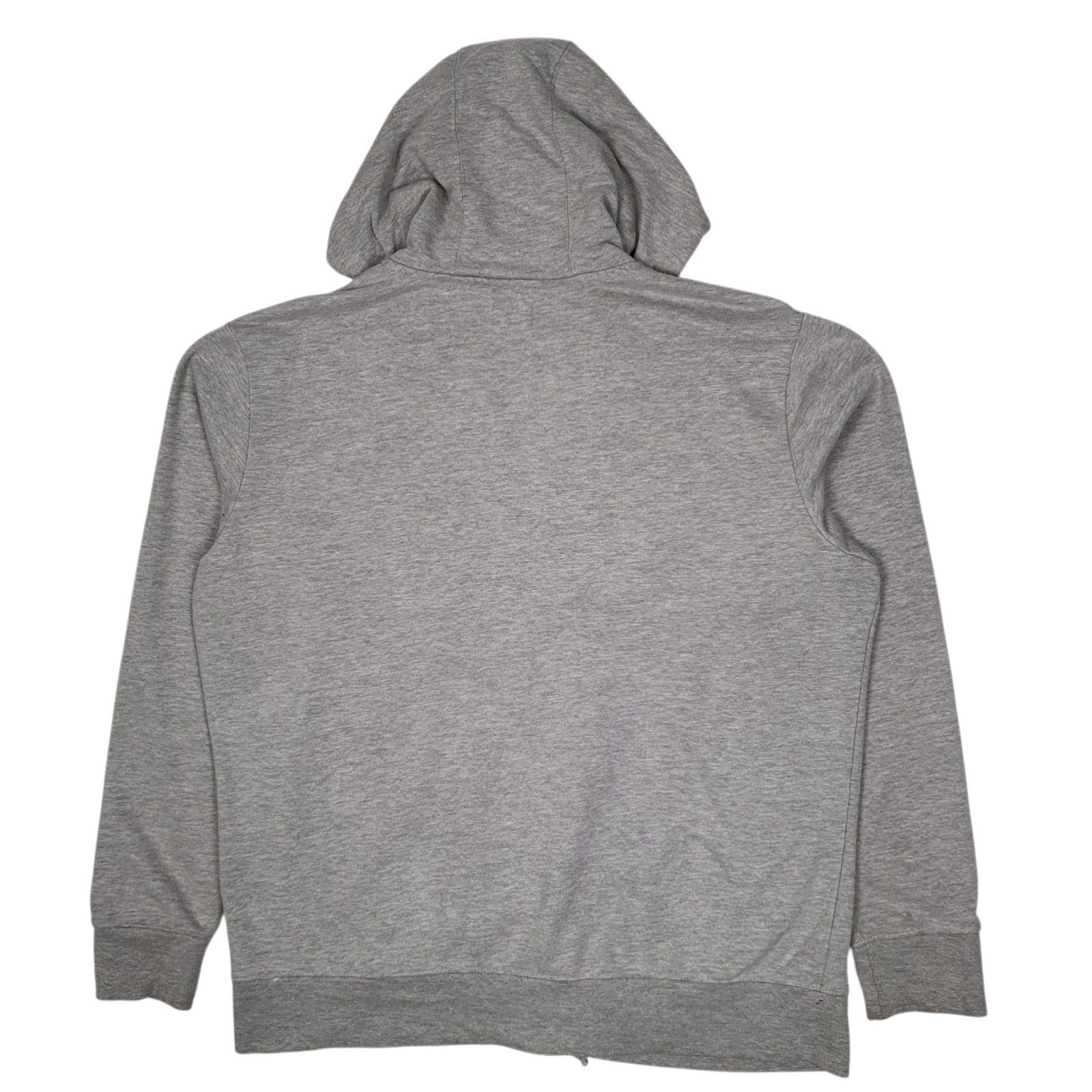 Mens Grey Champion Hoodie Full Zip Jumper