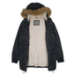 Womens Black Levis Sherpa Lined Full Zip Coat