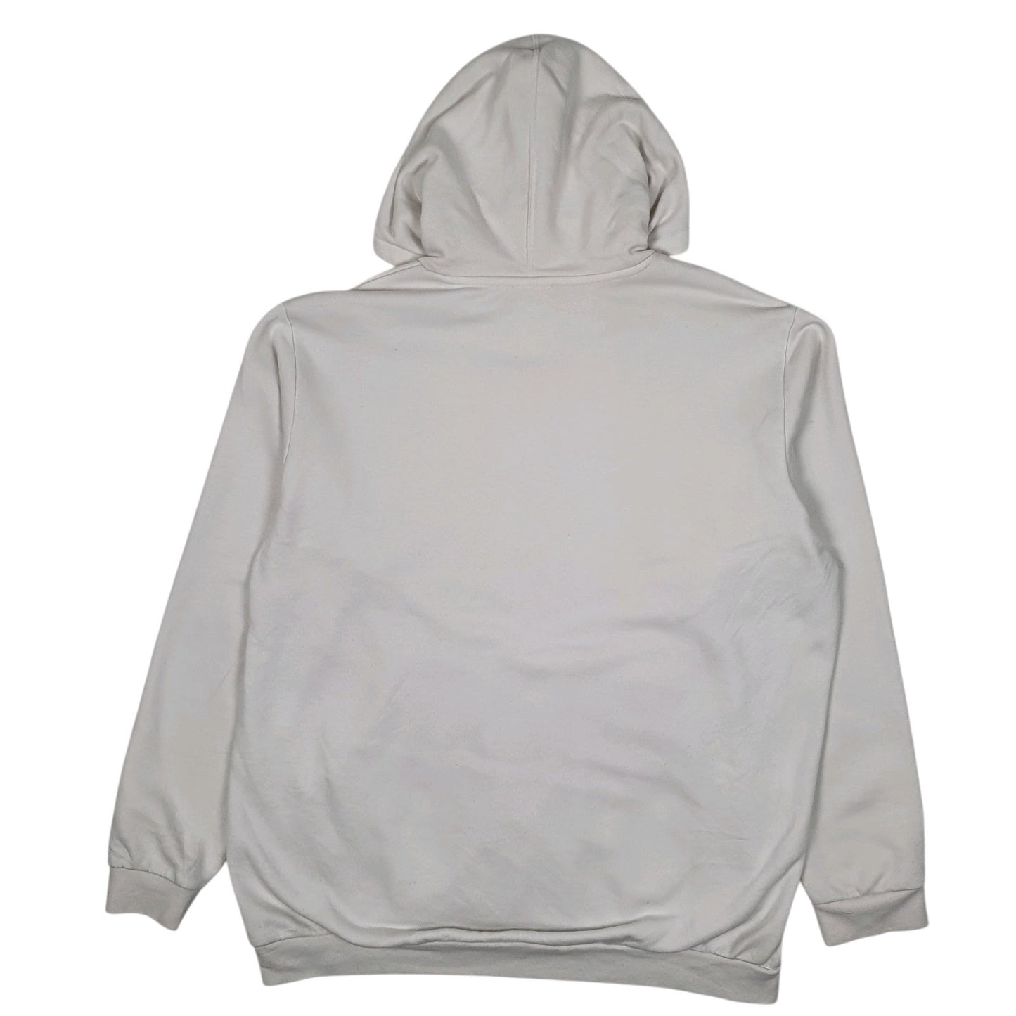 Mens White Adidas  Hoodie Jumper