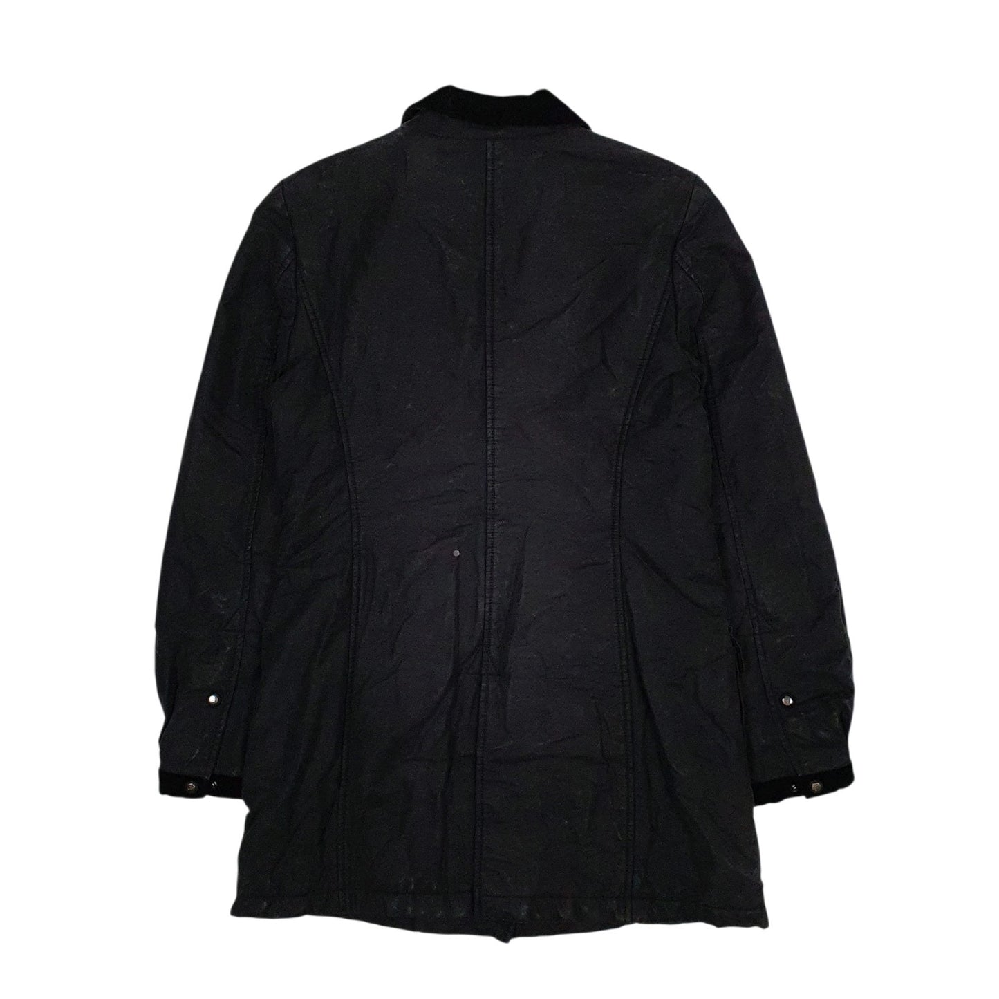 Womens Black Fay Windbreaker Made In Italy  Coat