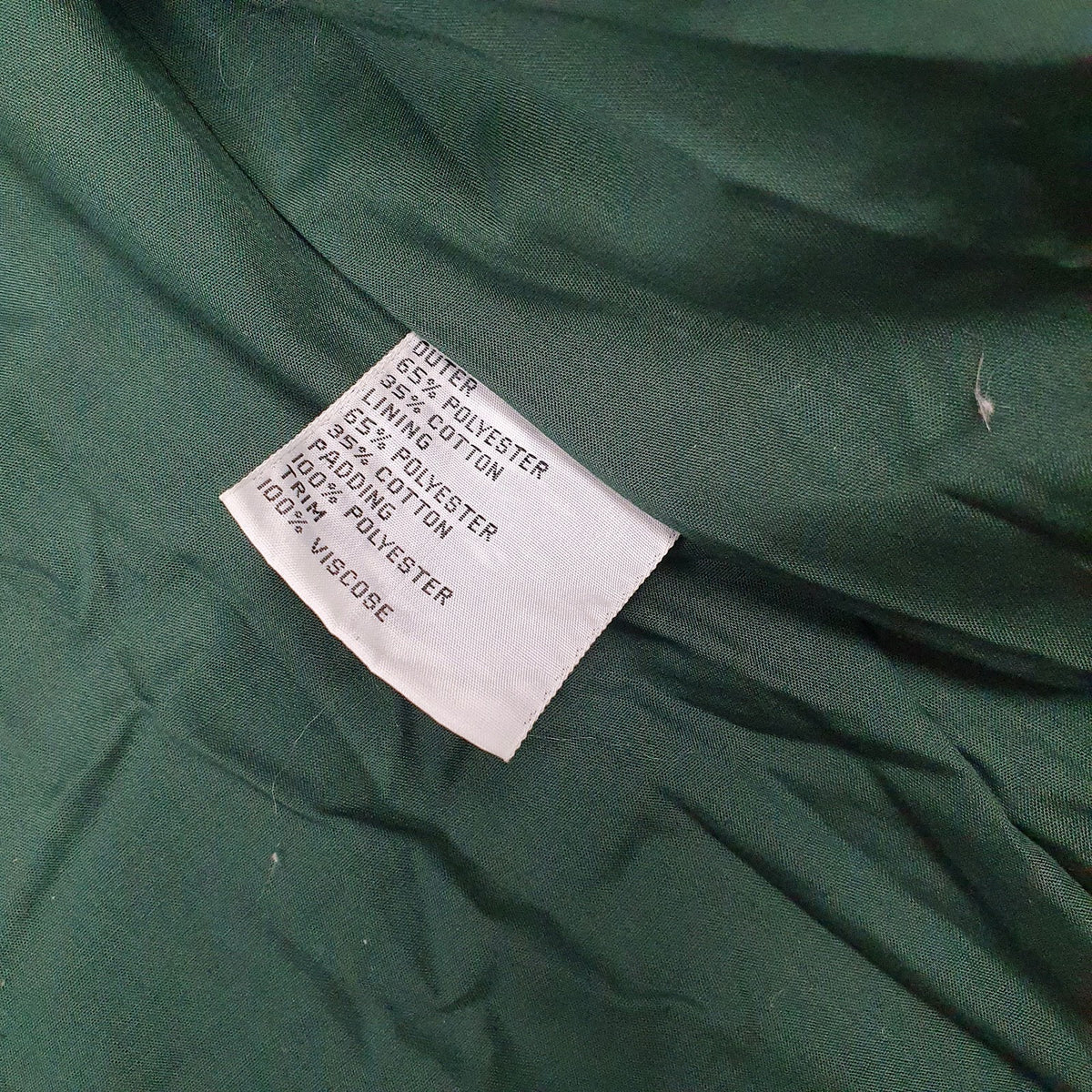 Mens Green Regatta Vintage Puffer  Coat