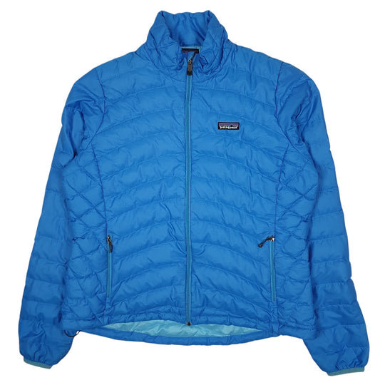 Womens Blue Patagonia Down Sweater  Coat