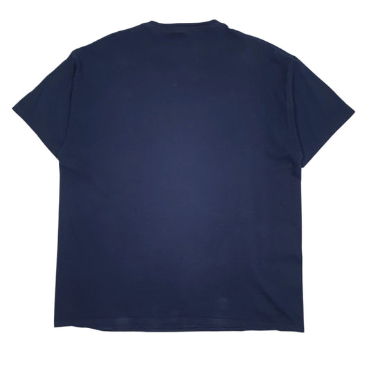 Mens Navy Fruit Of The Loom Waupaca Comets  T Shirt