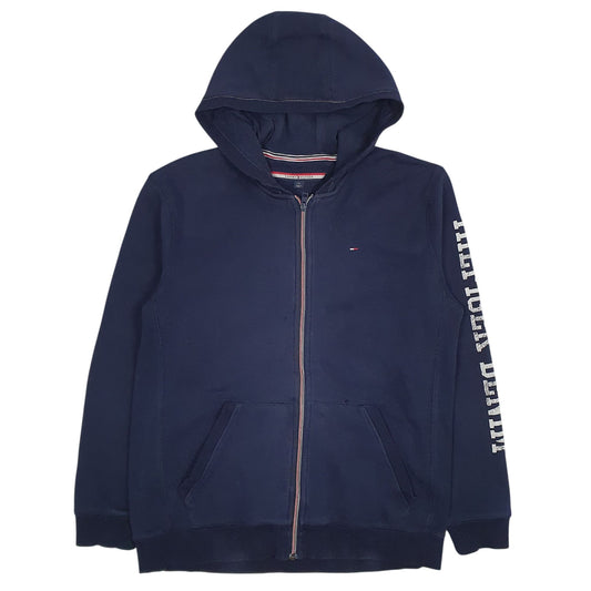 Mens Navy Tommy Hilfiger  Full Zip Jumper