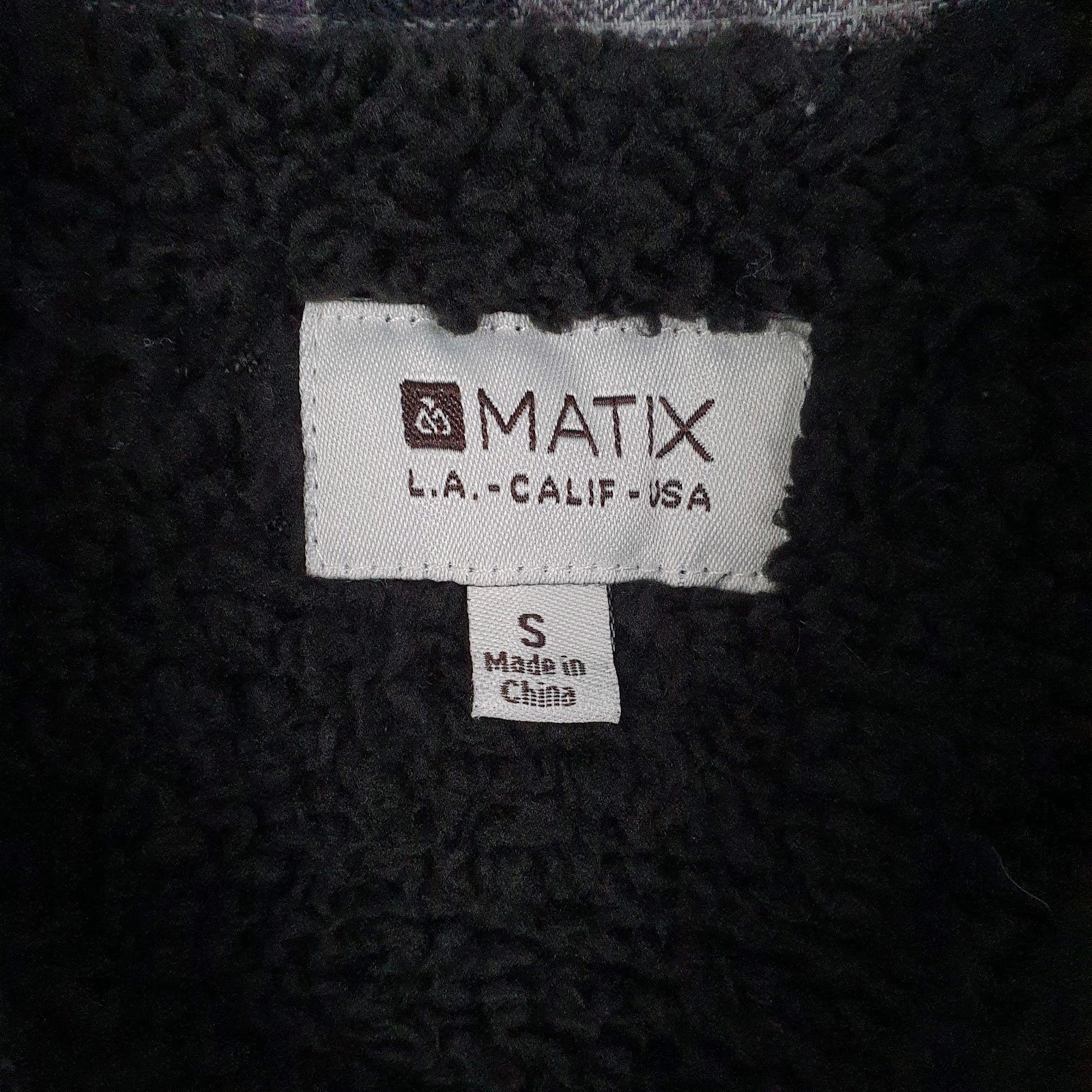 Mens Grey Matix Sherpa Lined  Coat
