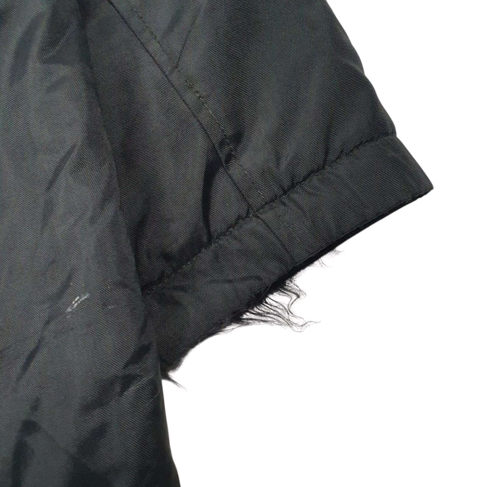 Mens Black Nike Vintage 00s  Coat