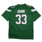 Mens Green NFL New York Jets Football Jersey Adams 33 Hoodie T Shirt