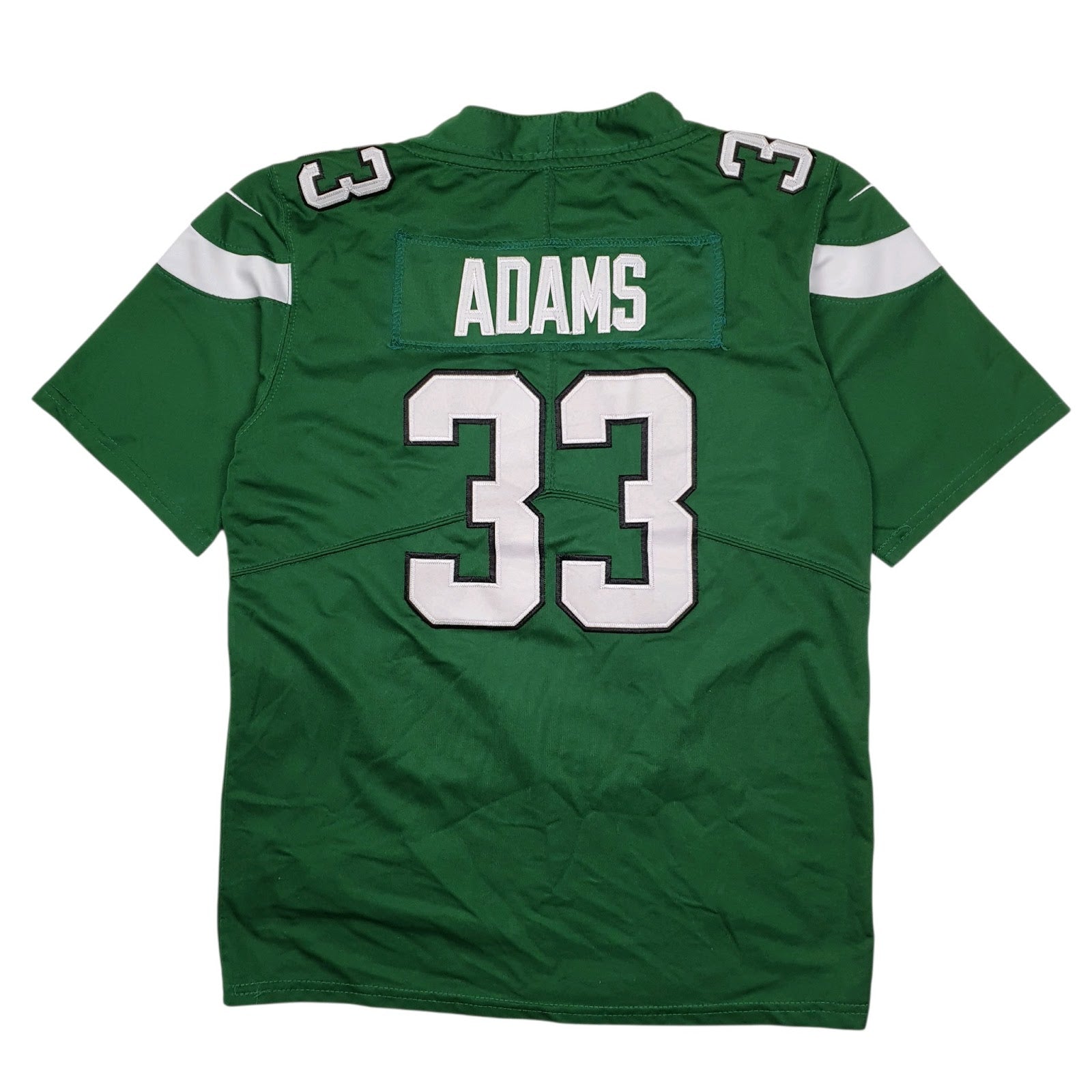 Mens Green NFL New York Jets Football Jersey Adams 33 Hoodie T Shirt