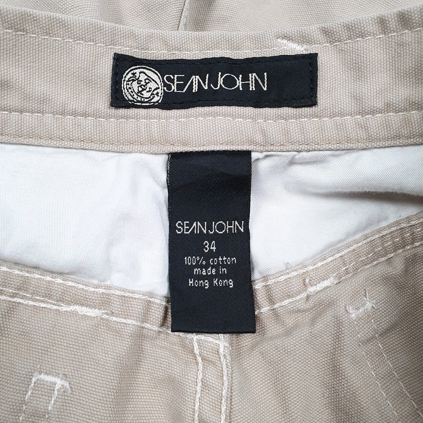 Mens Brown Sean John  Crewneck Shorts
