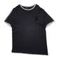 Mens Grey Emporio Armani Football Jersey Short Sleeve T Shirt