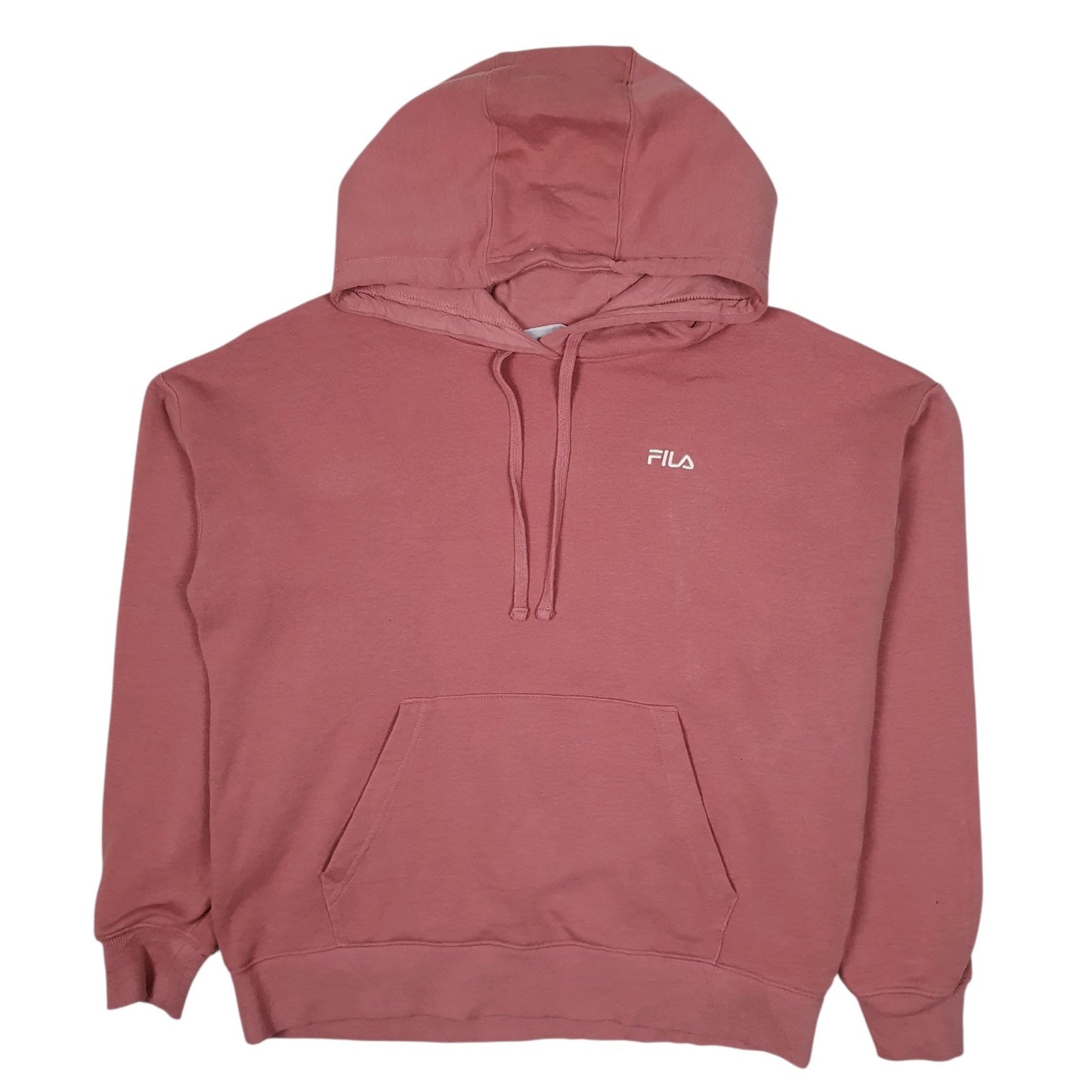Womens Pink Fila  Hoodie Jumper