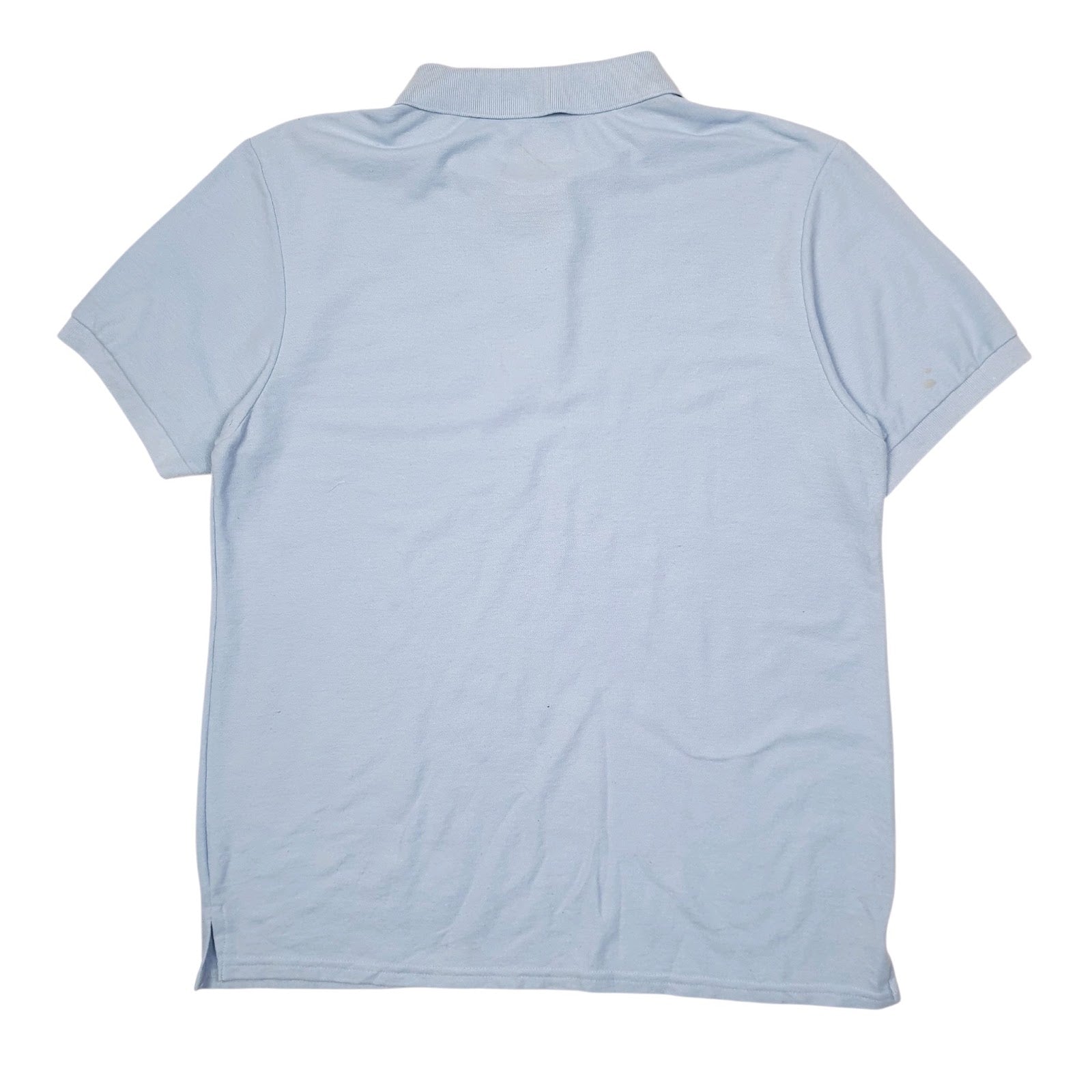 Mens Blue Gildan   Polo Shirt