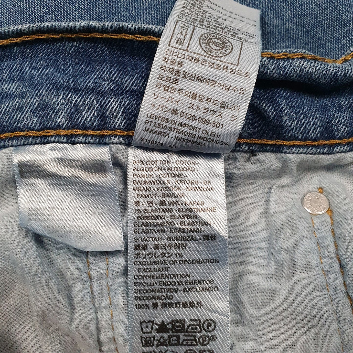 Mens Blue Levis   Jeans