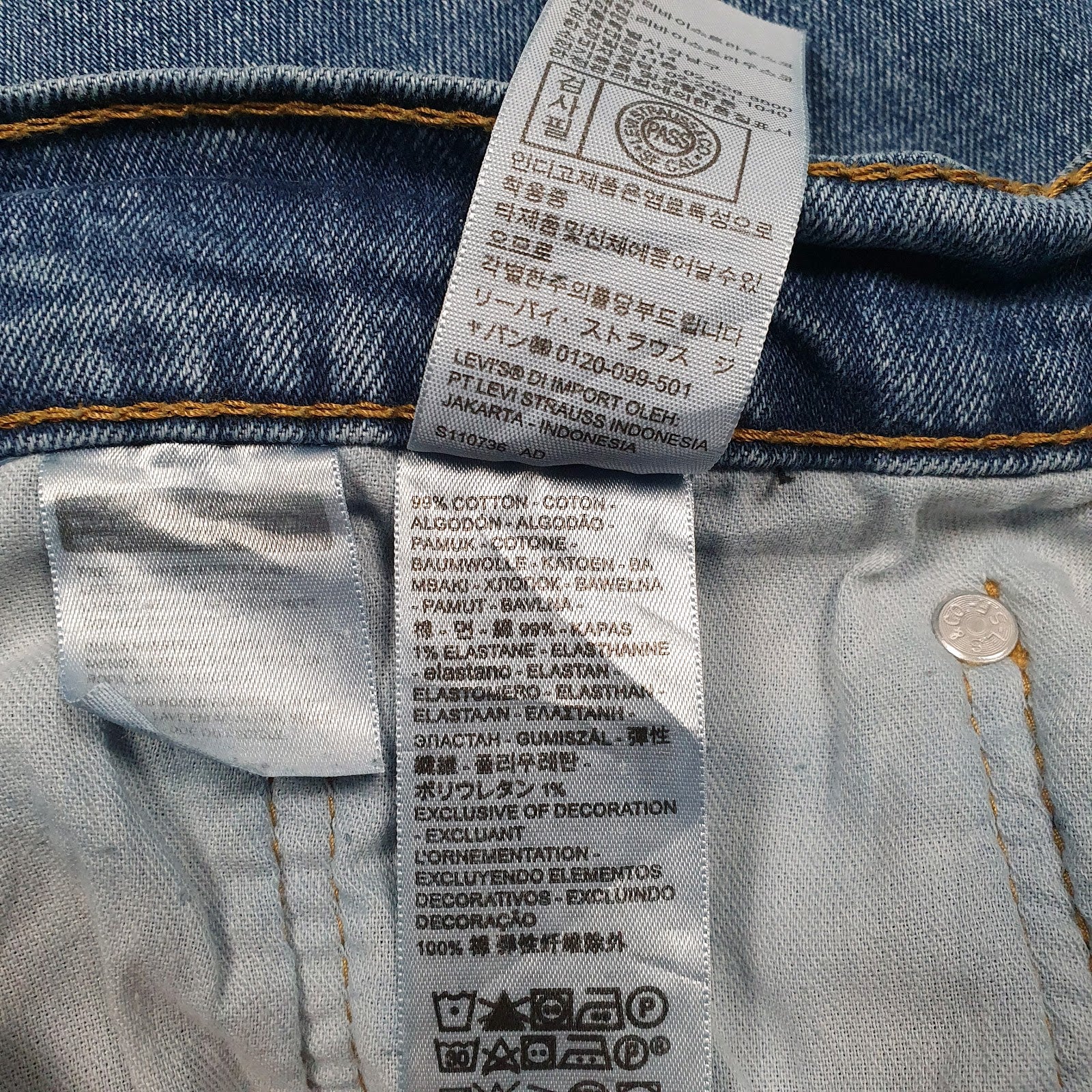 Mens Blue Levis   Jeans