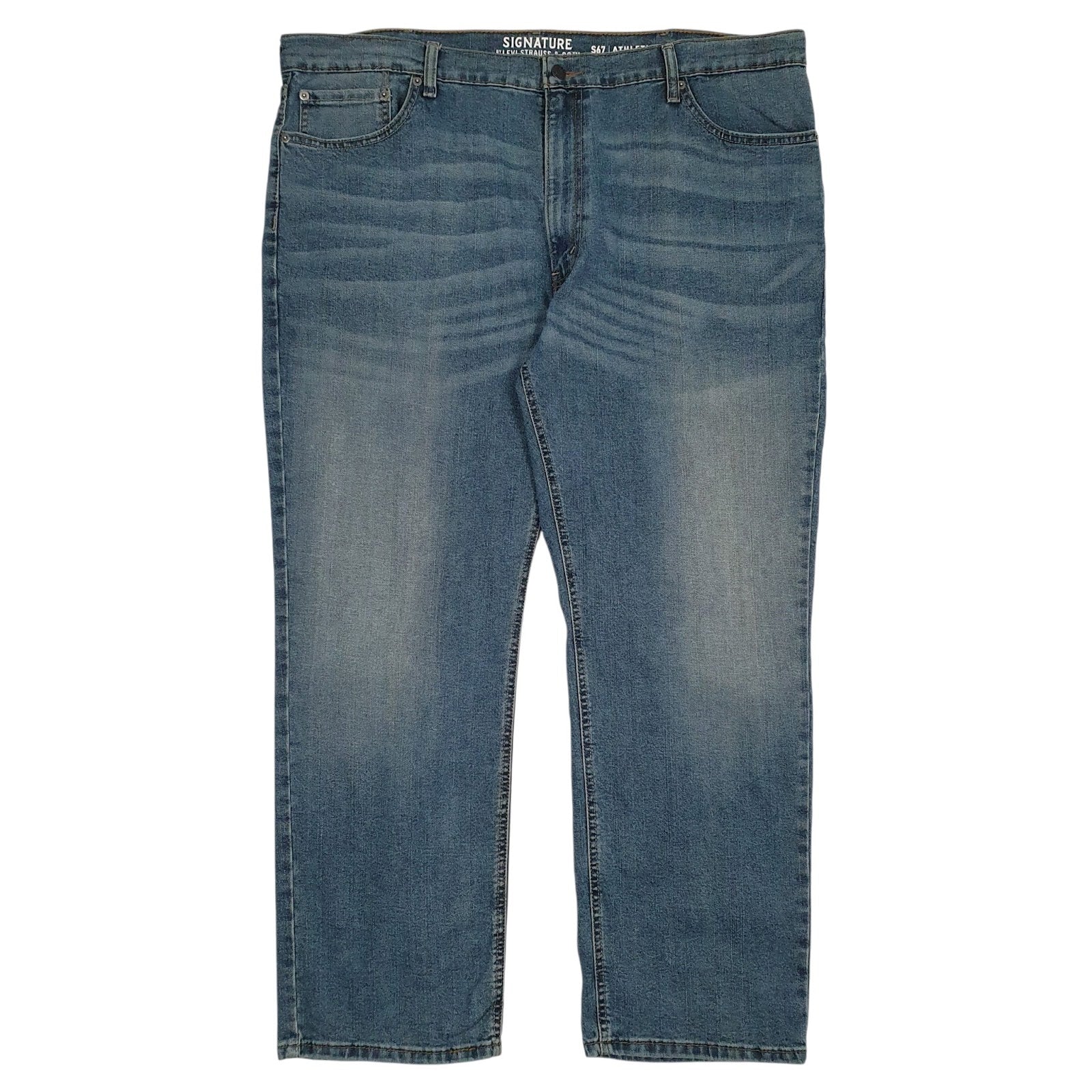 Mens Blue Levis  Signature JeansW42 L30
