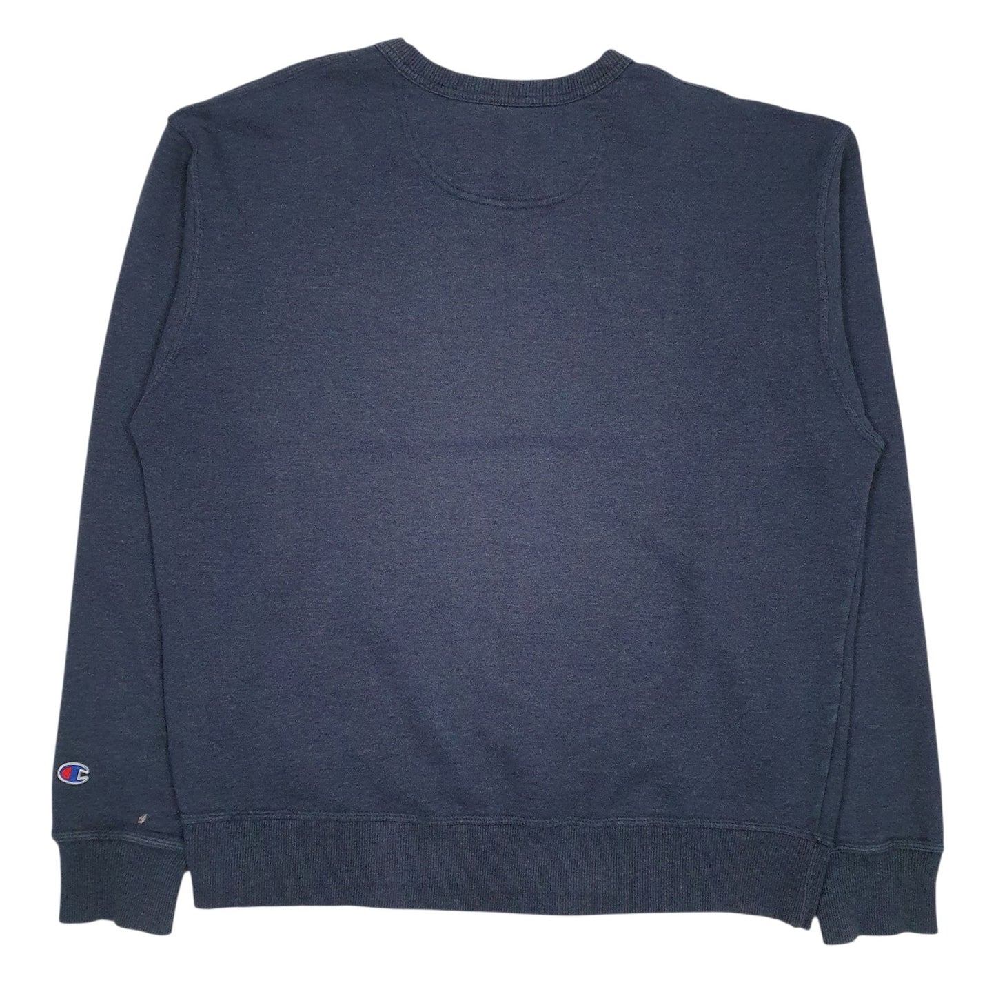 Mens Navy Champion  Crewneck Jumper