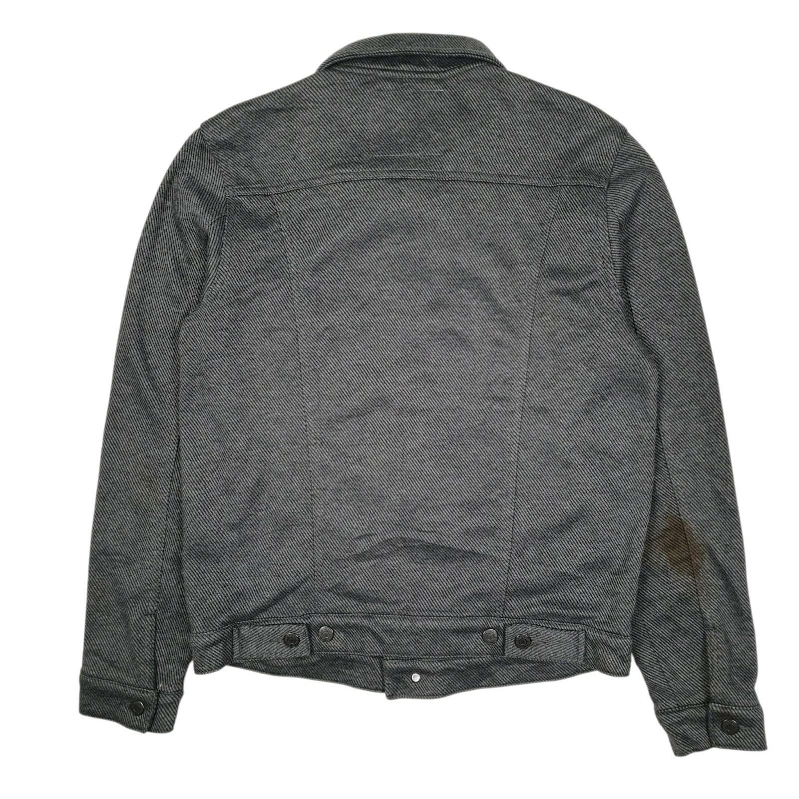 Mens Grey Levis Type 3 Trucker  Coat